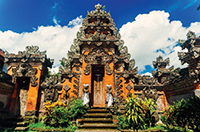 A traditional Balinese temple.
