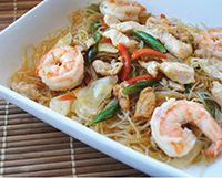 Pancit, Filipino noodles.
