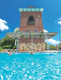The Sienna Springs Resort Pool. 