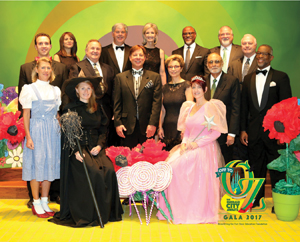 Co-chairs and sponsors of the Fort Bend Education Foundation’s 24th Annual Gala: Jacosn Fullum, Merry Schneider-Vogel, Gary Pearson, Allison Bond, Jarvis Hollingsworth, Ron Bailey, Ray Meyer, Giulia Hattan, Ron Holleyhead, Mike Siwierka, Lina Sabouni, Paul Likhari, Eric Peterson, Stephanie Kellum and Lisa Kulhanek. Costumes provided by Ridgepoint High School Theater Arts Department. Photo by Mary Favre.