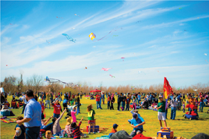 The 2016 Cultural Kite Festival.