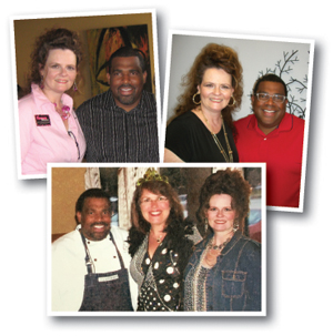 From our archives: Chef Rey, Lisa Fredrickson and Patti Parish-Kaminski.