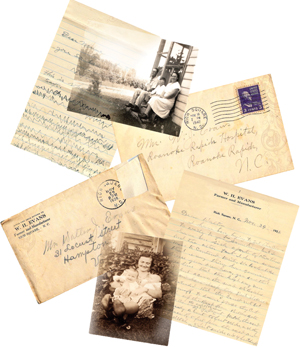 Walter Jennings Evans (Grandfather), David Arnold Evans (Daddy) and Laura Mae Evans (Nana).