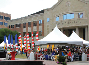 The Bistro Brunch at Sugar Land Town Square.